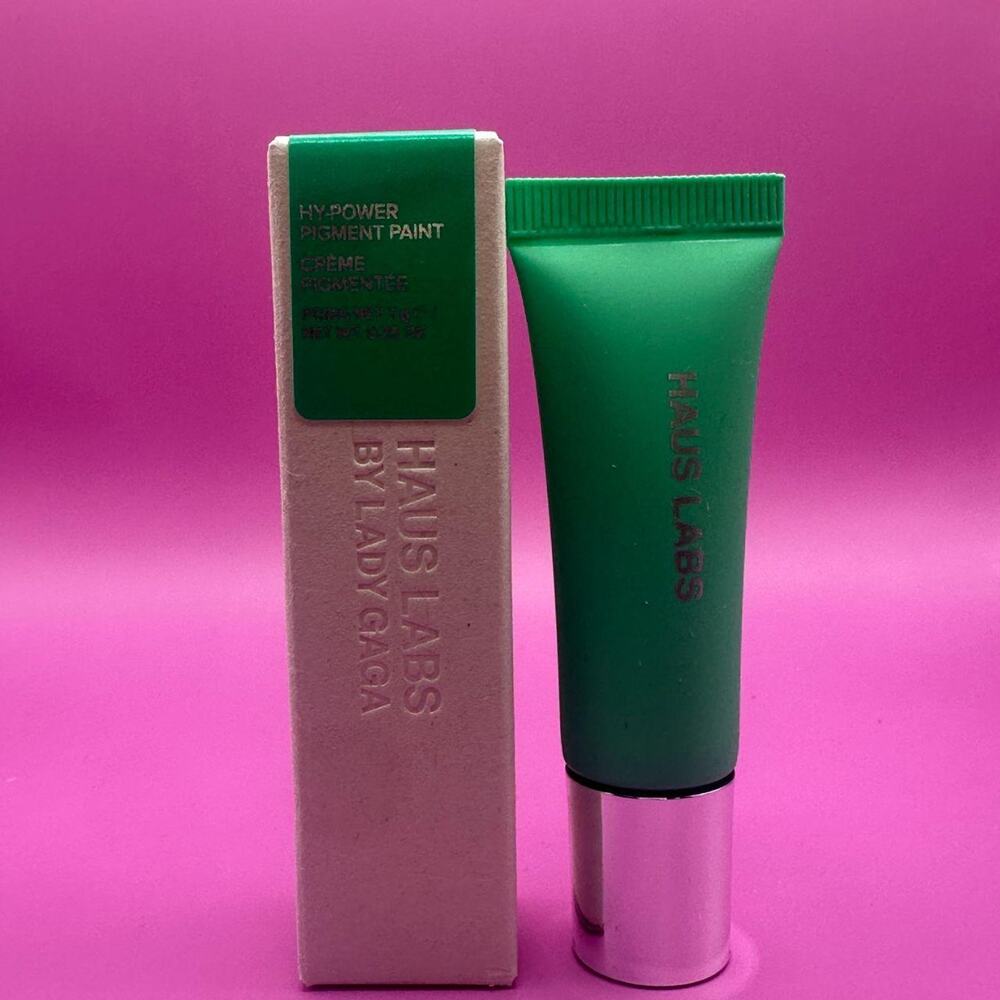 Haus Labs by Lady Gaga Hy-Power Pigment Paint Shade Mint Matte 0.25oz NIB Sealed
